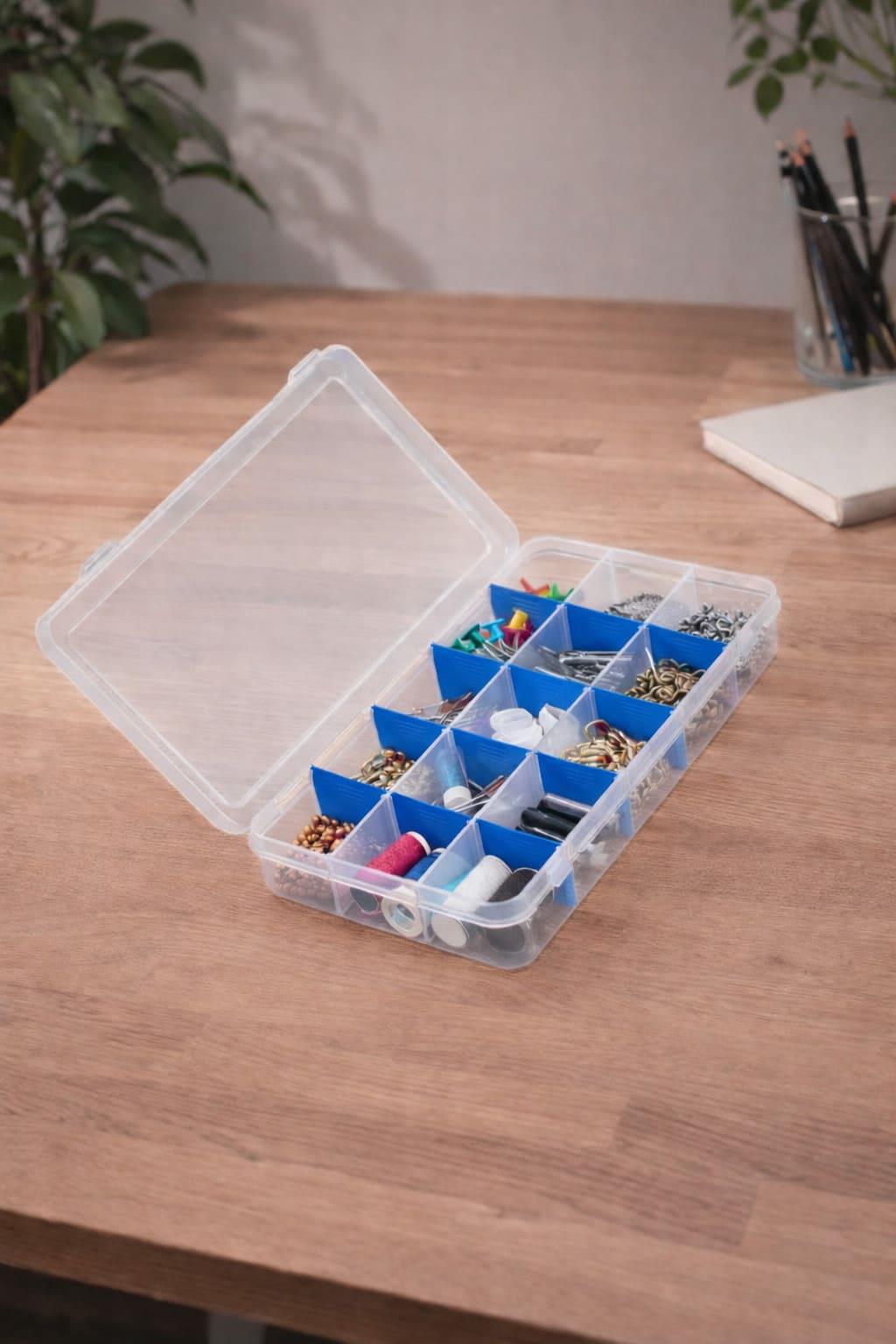 Super-Bag 15 Bölmeli Beta Organizer ve Vida, Çivi, Dübel Seti - ASR5005 | ID2497