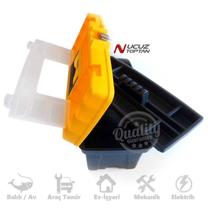 Super-Bag 16 inç  Metal Kilitli Takım-Alet Çantası - ASR2076 | ID377