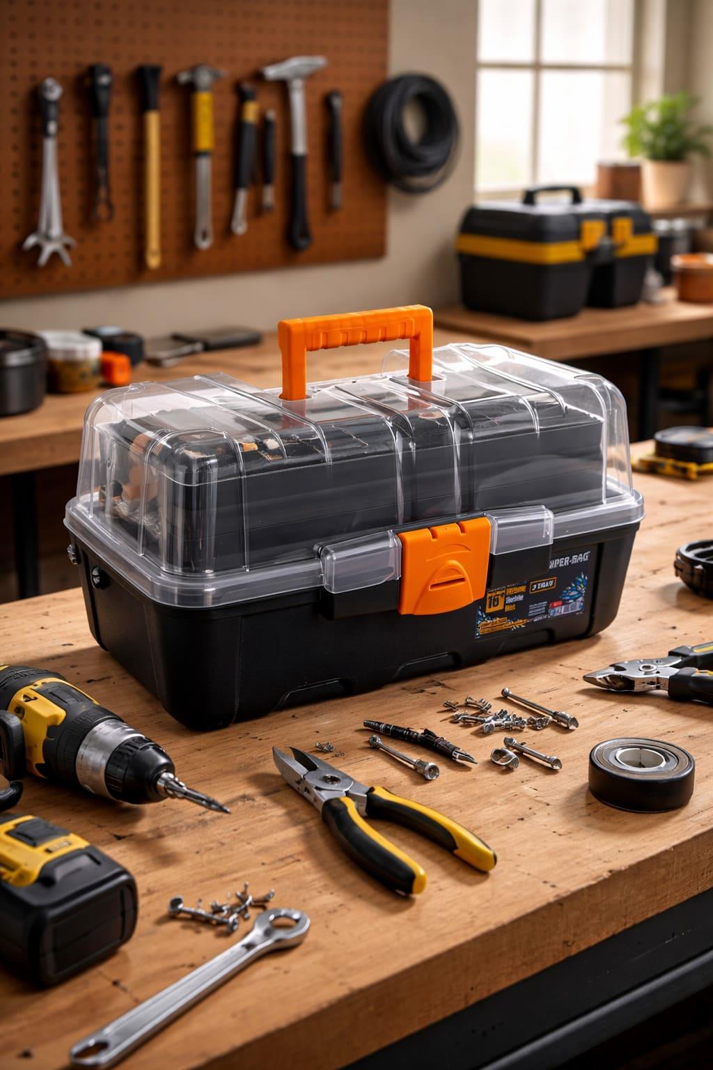 Super-Bag 16 inç Raflı Balıkçı Alet Takım Çantası ASR-5038 | ID4690