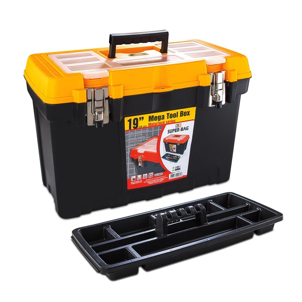 Super-Bag 19 inç Mega Metal Kilitli Takım-Alet Çantası - ASR2021 | ID2501