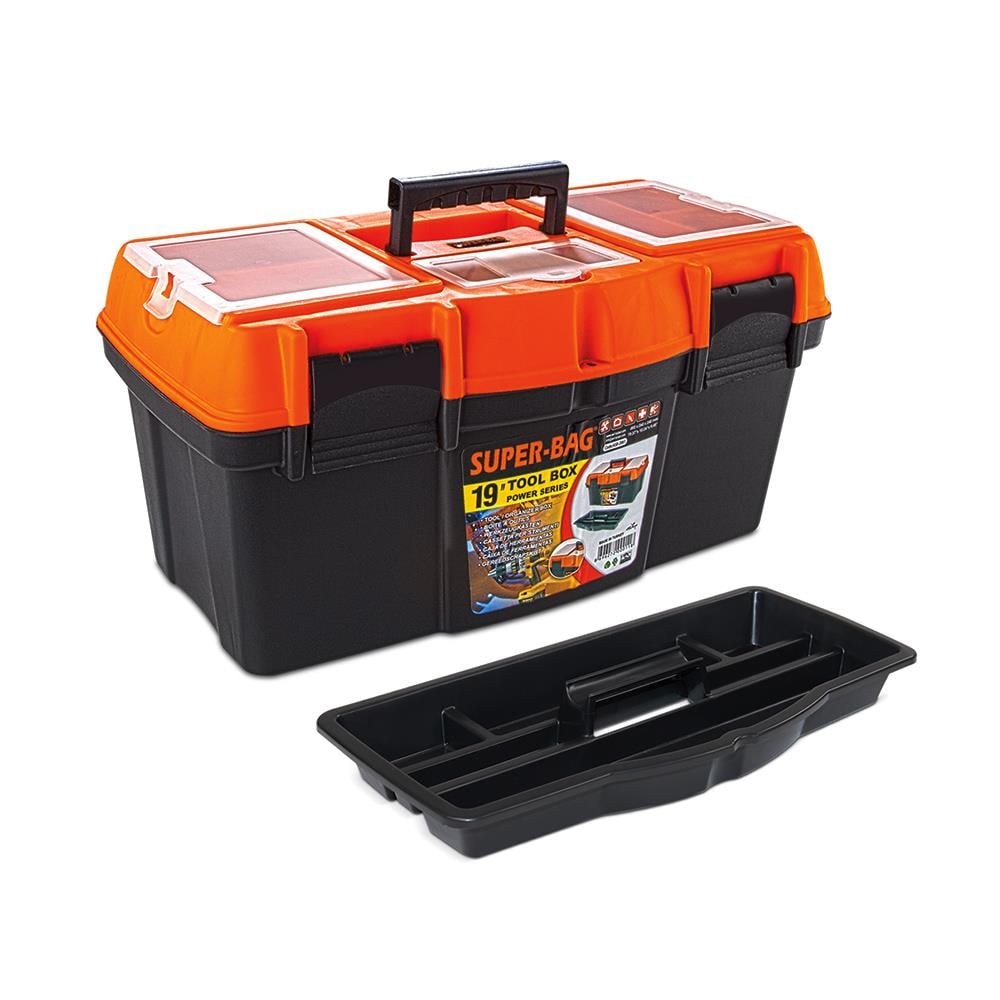 Super-Bag 19 inç Plastik Kilitli Takım-Alet Çantası - ASR2061 | ID1988