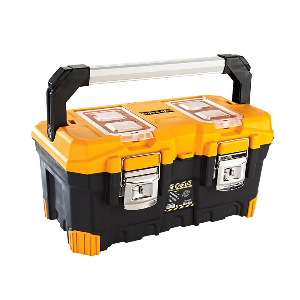 Super-Bag 20 inç Metal Kilitli Alüminyum Saplı Takım-Alet Çantası - ASR4016 | ID402