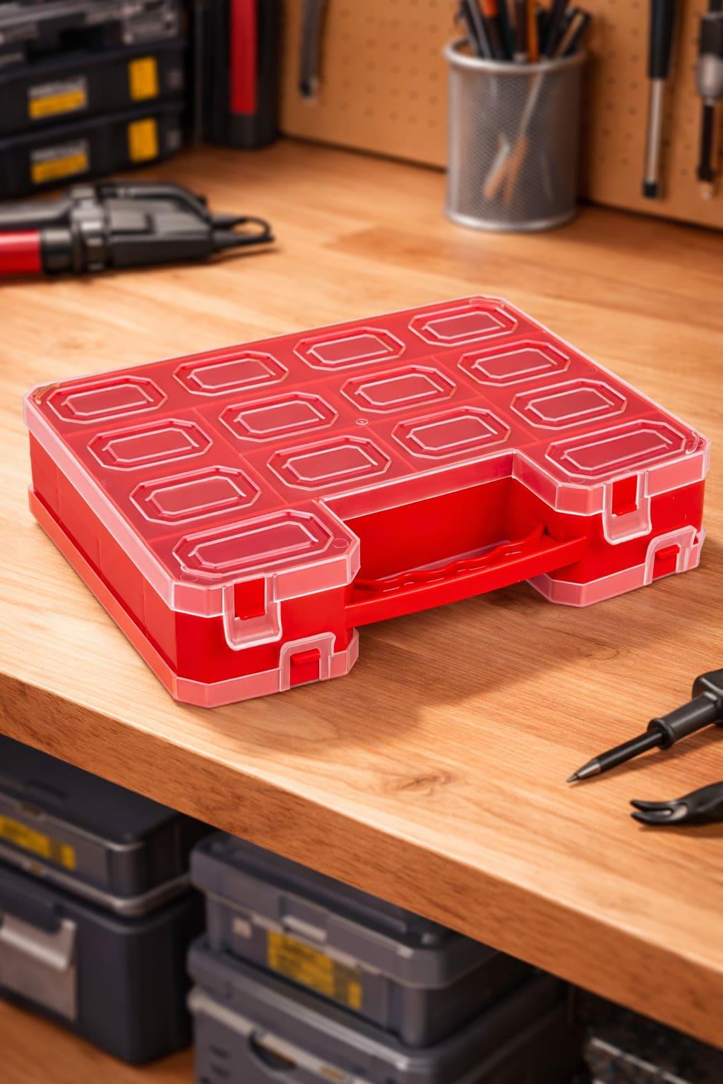 Super-Bag 22 Bölmeli Alfa Çift Taraflı Organizer Çanta - ASR5033 | ID3082