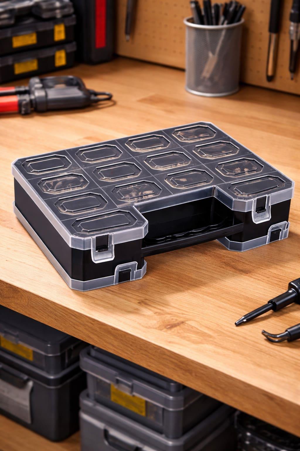 Super-Bag 22 Bölmeli Alfa Çift Taraflı Organizer Çanta - ASR5033 | ID3082