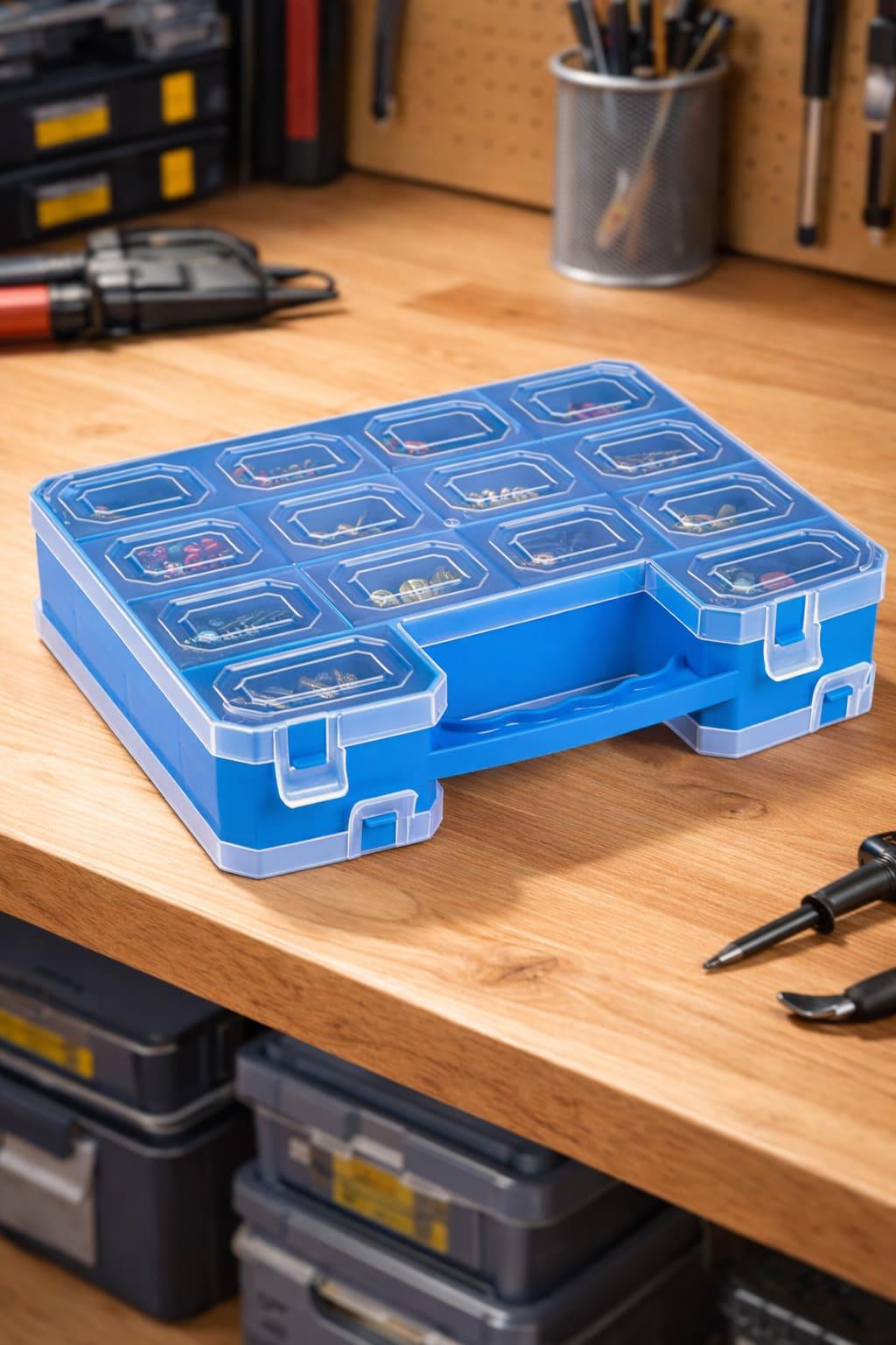 Super-Bag 22 Bölmeli Alfa Çift Taraflı Organizer Çanta - ASR5033 | ID3082