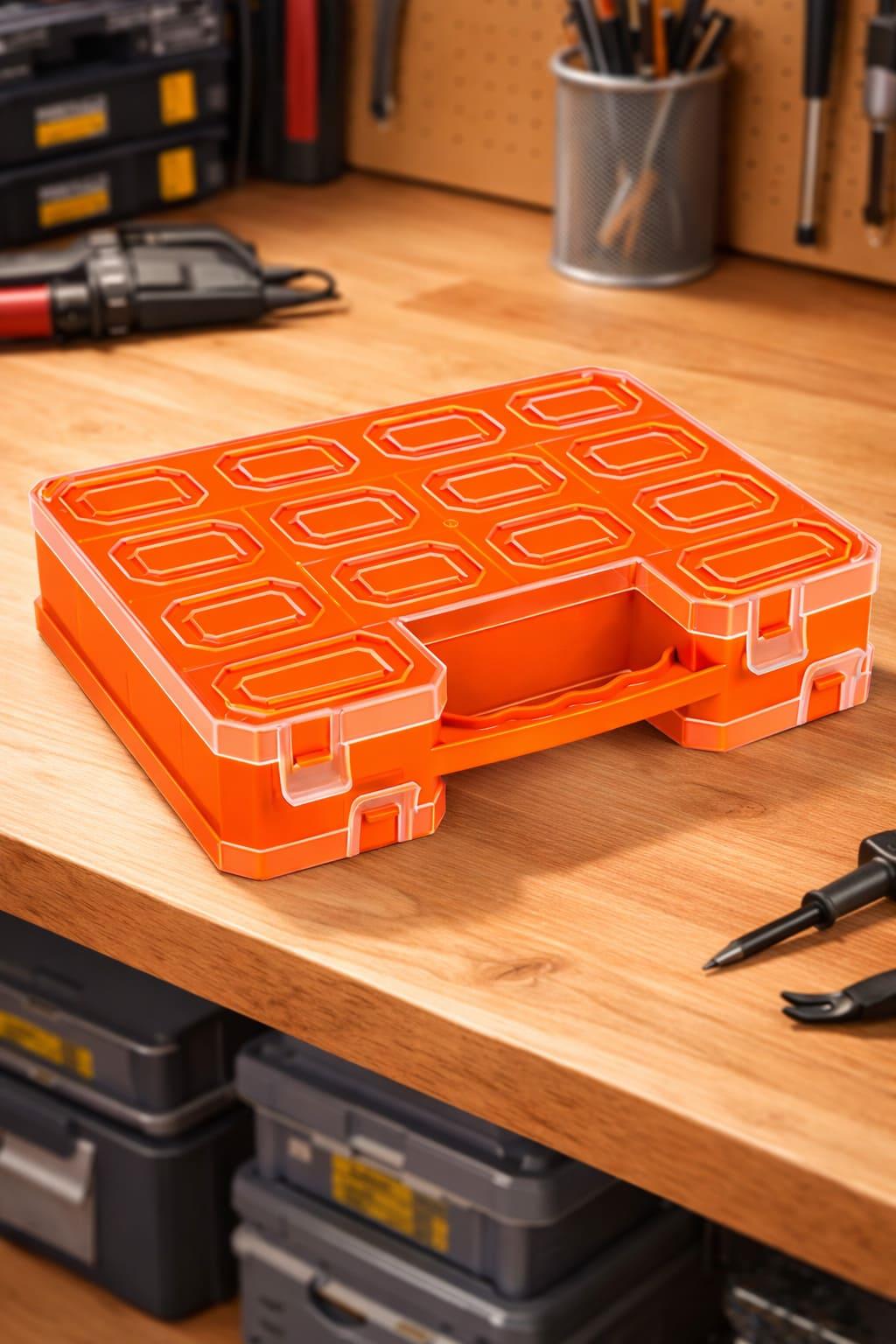 Super-Bag 22 Bölmeli Alfa Çift Taraflı Organizer Çanta - ASR5033 | ID3082