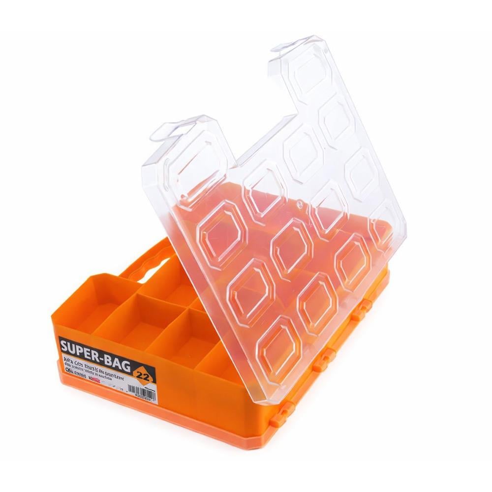 Super-Bag 22 Bölmeli Alfa Çift Taraflı Organizer Çanta - ASR5033 | ID3082