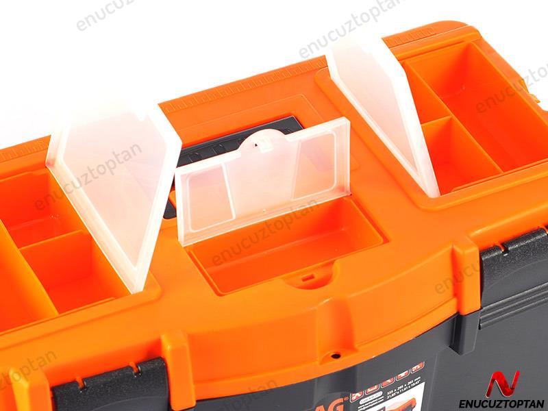 Super-Bag 22 inç Plastik Kilitli Takım-Alet Çantası - ASR2072 | ID2500 