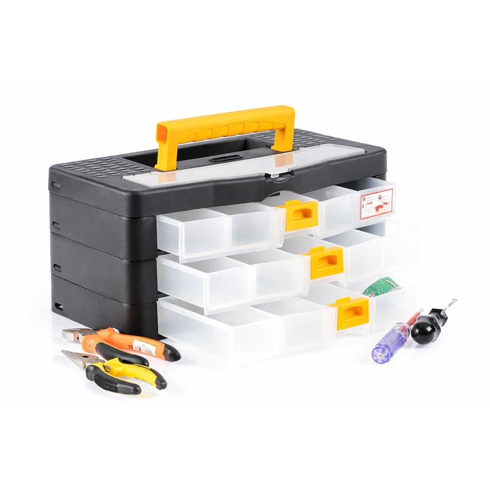 Super-Bag 3 Çekmeceli Organizer Takım-Alet Çantası - ASR2057 | ID1990