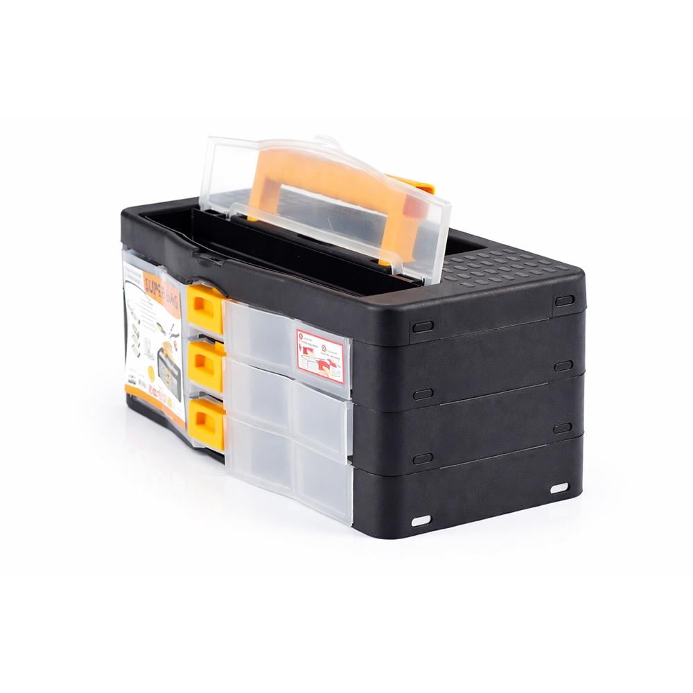 Super-Bag 3 Çekmeceli Organizer Takım-Alet Çantası - ASR2057 | ID1990