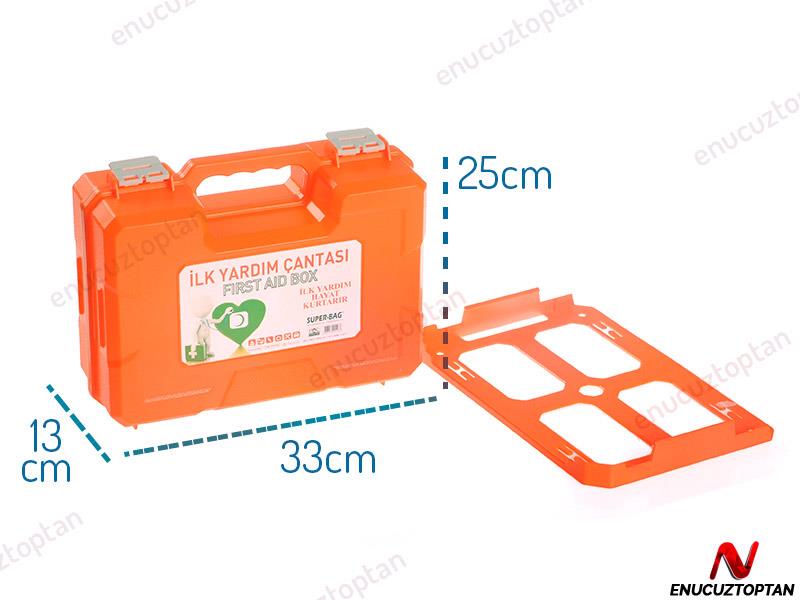 Super-Bag 30 Parçalı İlk Yardım Seti ve Çantası - ASR5015 | ID2371