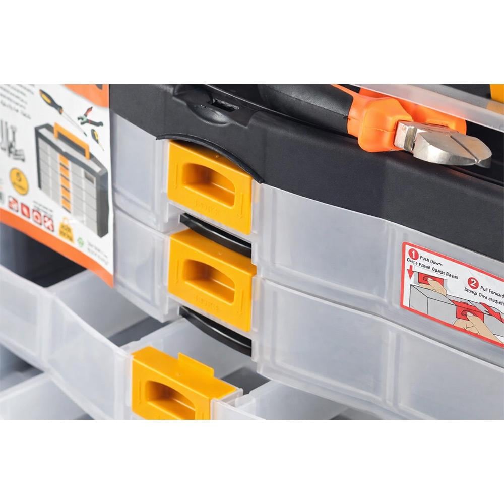 Super-Bag 5 Çekmeceli Organizer Takım Çantası ASR2071 | ID1987