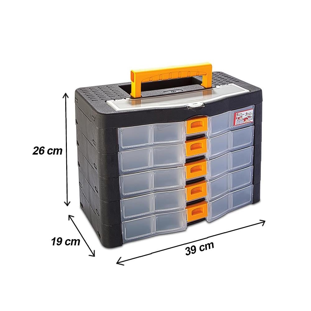 Super-Bag 5 Çekmeceli Organizer Takım Çantası ASR2071 | ID1987