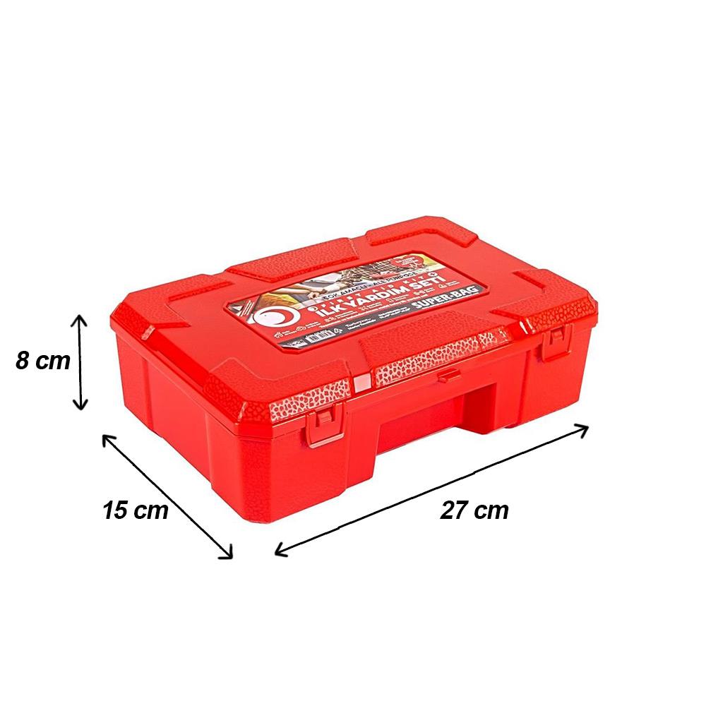 Super-Bag Araç İlk Yardım Seti ve Çantası - ASR5014 | ID2491