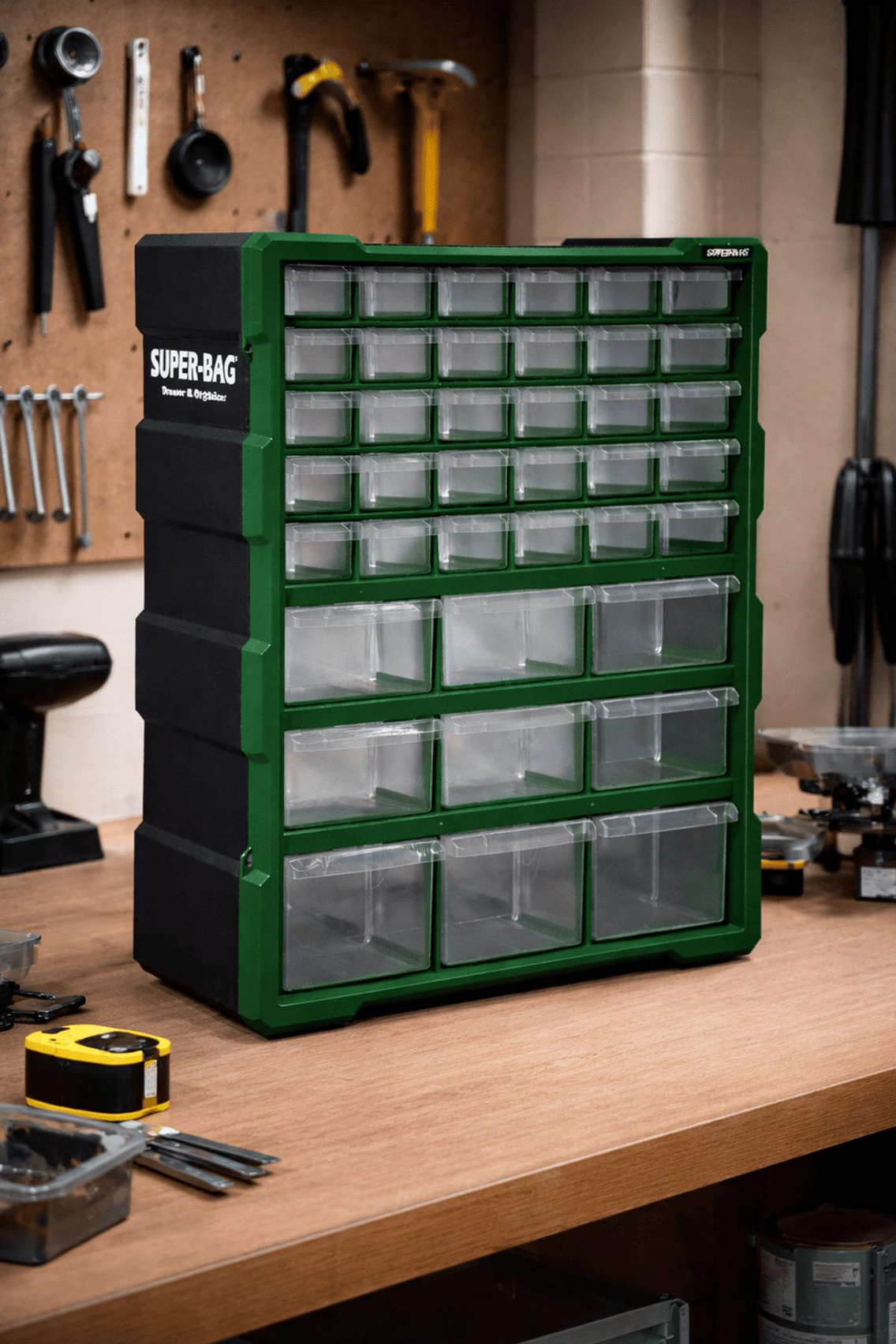 Super-Bag ASR-6001 Monoblok 39 Çekmeceli Organizer Seti | ID6537