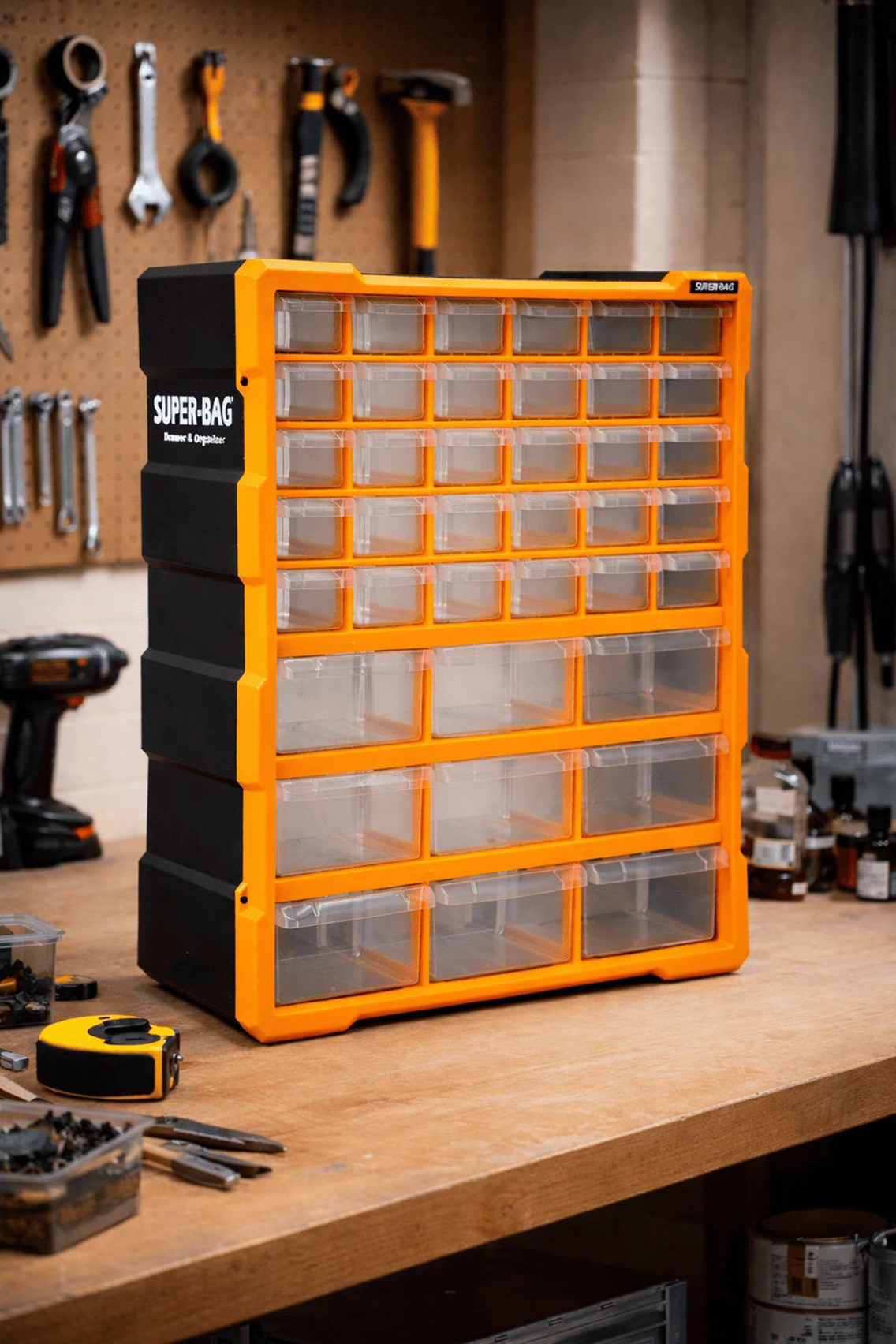 Super-Bag ASR-6001 Monoblok 39 Çekmeceli Organizer Seti | ID6537