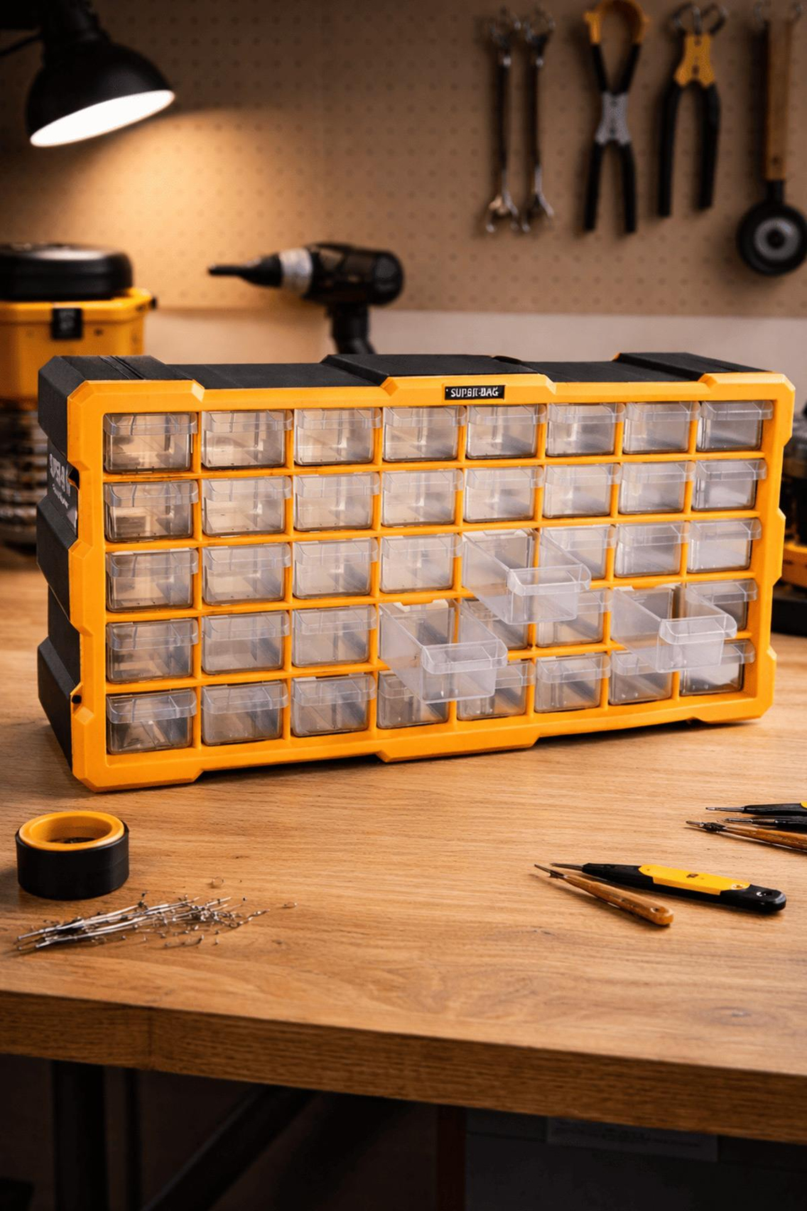 Super-Bag ASR-6003 Monoblok 40 Çekmeceli Organizer Seti | ID6538