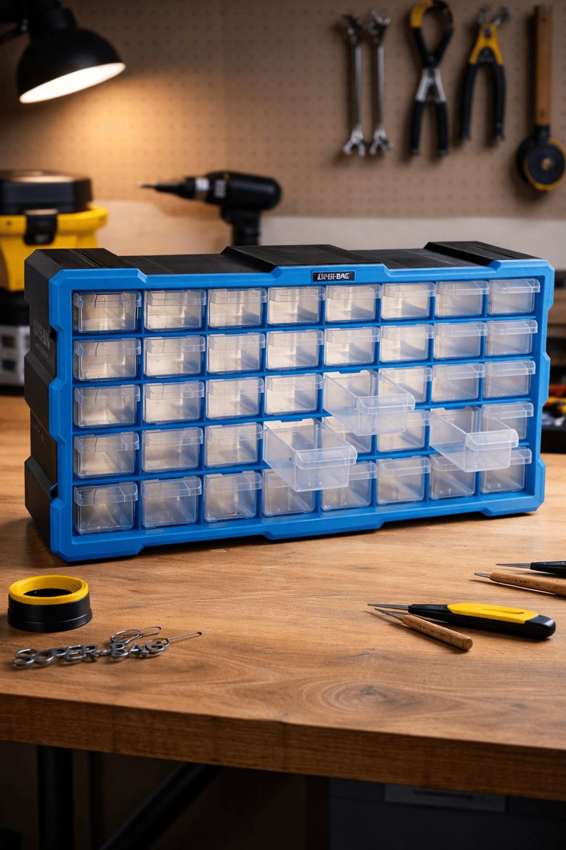 Super-Bag ASR-6003 Monoblok 40 Çekmeceli Organizer Seti | ID6538