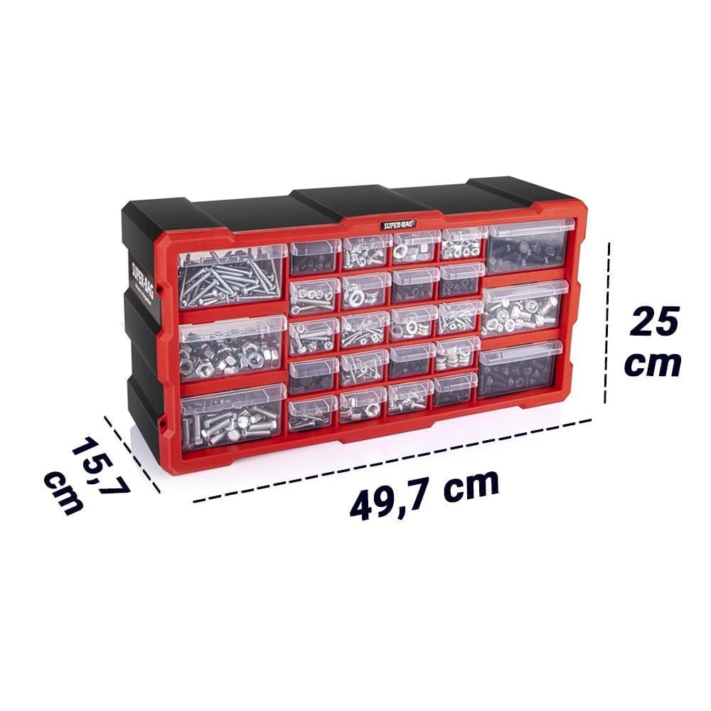 Super-Bag ASR-6004 Monoblok 26 Çekmeceli Organizer Seti | ID6032