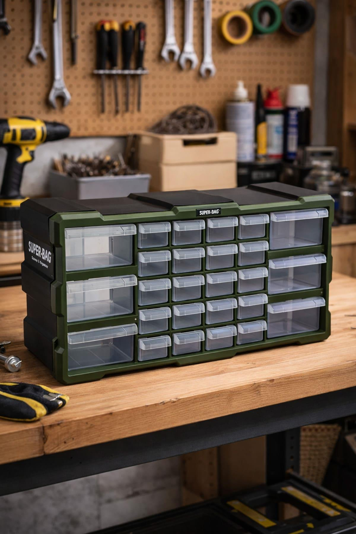 Super-Bag ASR-6004 Monoblok 26 Çekmeceli Organizer Seti | ID6032