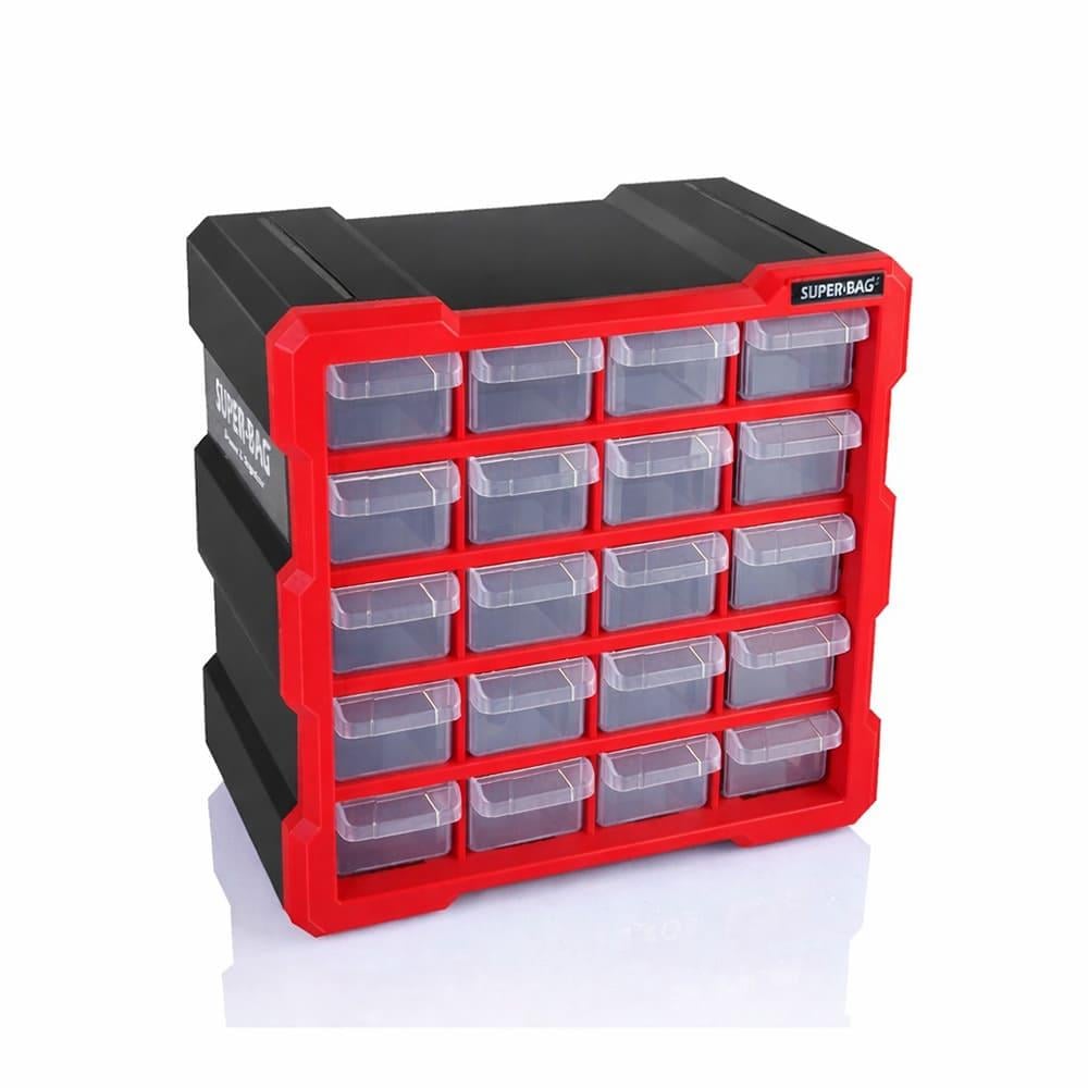 Super-Bag ASR-6006 Monoblok 20 Çekmeceli Organizer Seti | ID6031