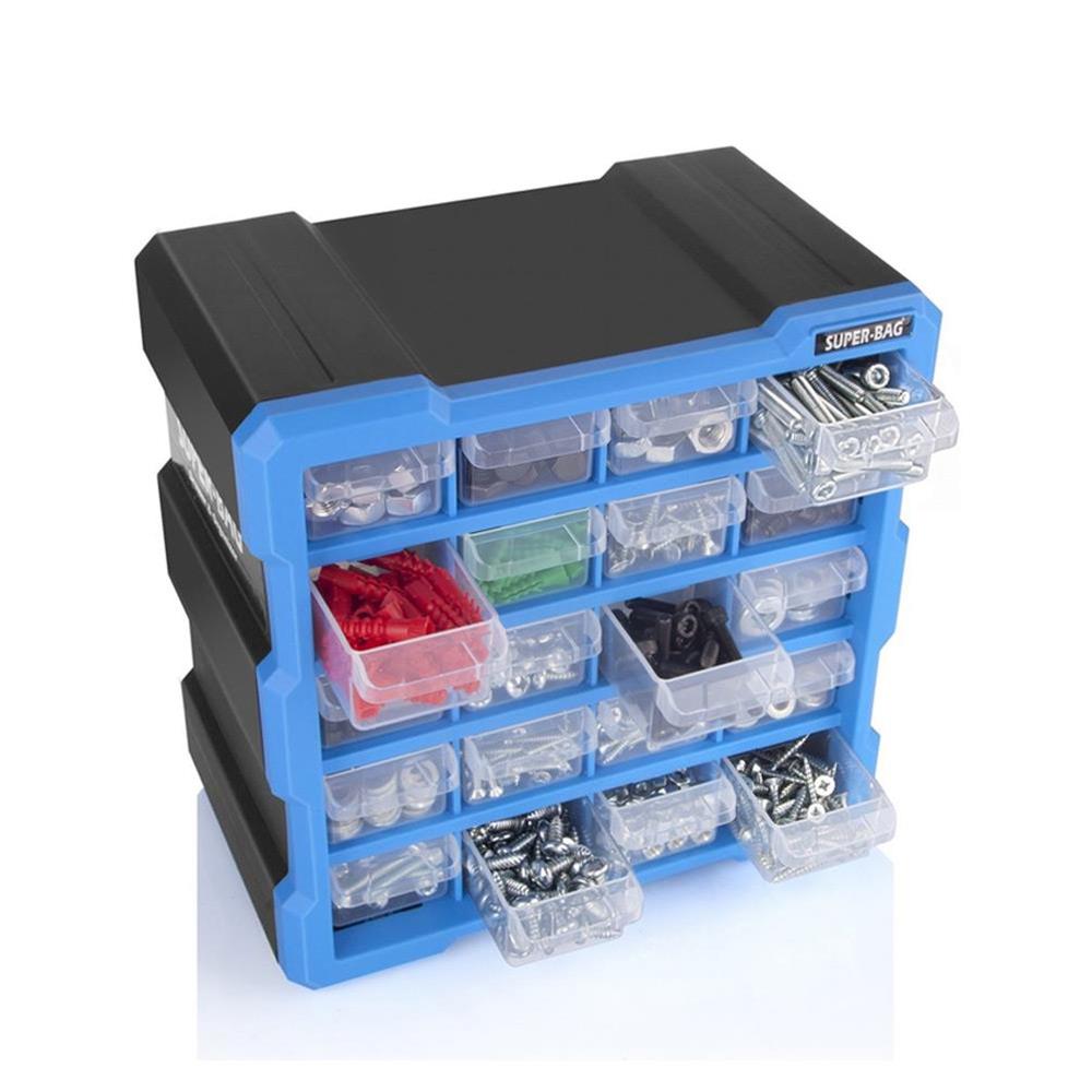 Super-Bag ASR-6006 Monoblok 20 Çekmeceli Organizer Seti | ID6031