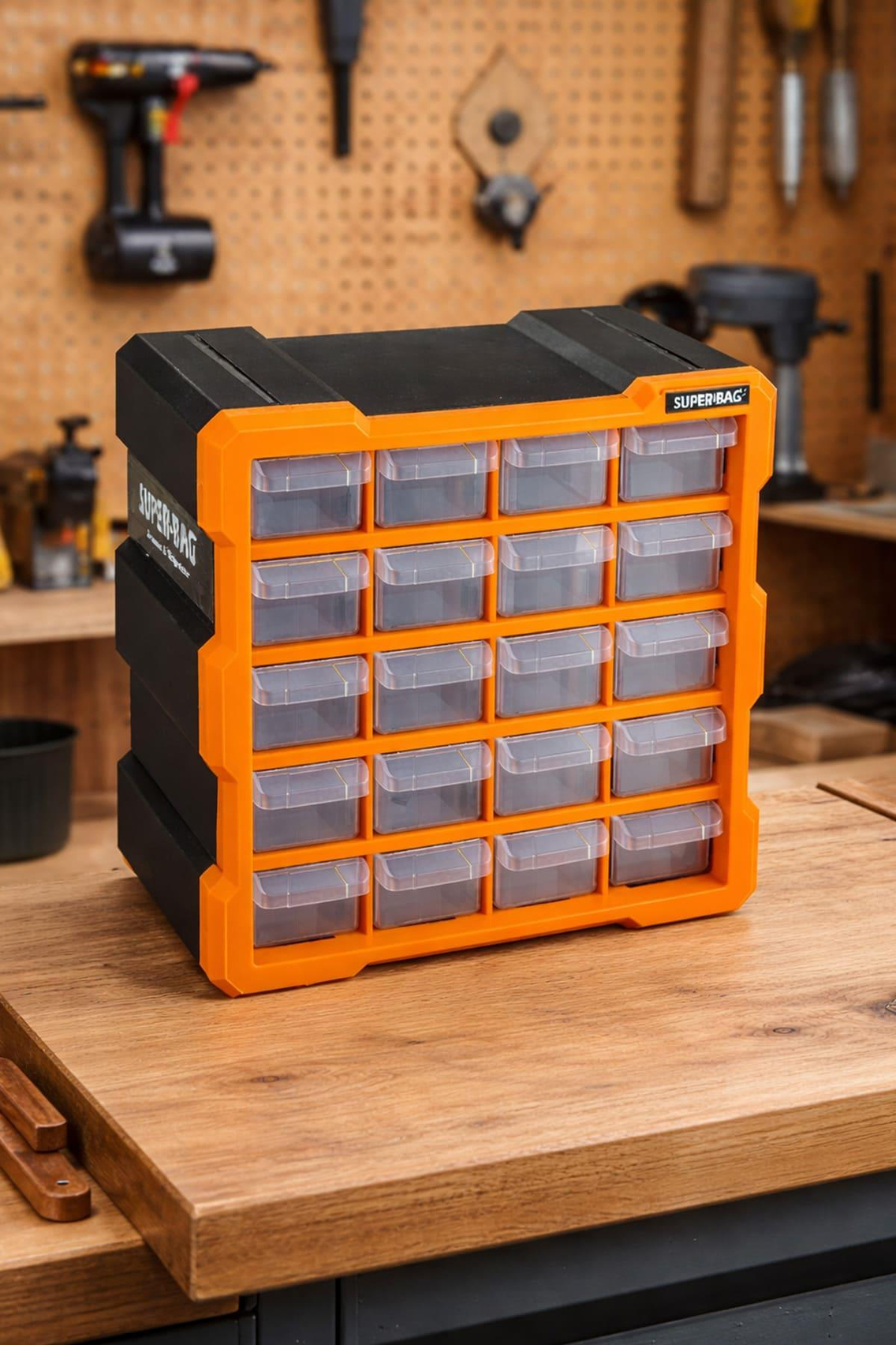 Super-Bag ASR-6006 Monoblok 20 Çekmeceli Organizer Seti | ID6031