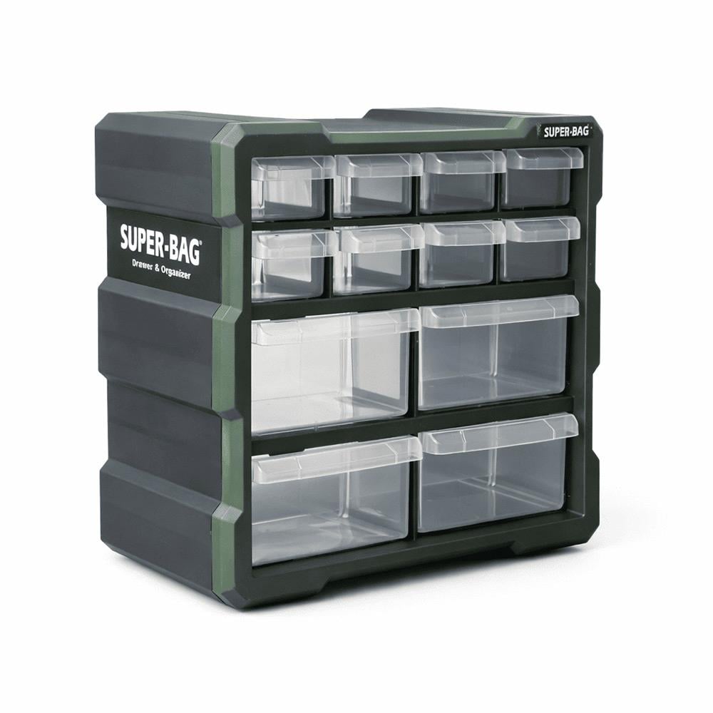 Super-Bag ASR-6007 Monoblok 12 Çekmeceli Küçük Organizer Seti | ID6540