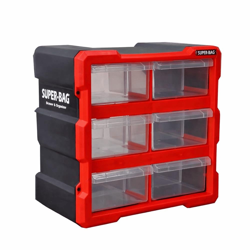 Super-Bag ASR-6008 Monoblok 6 Çekmeceli Küçük Organizer Seti | ID6541
