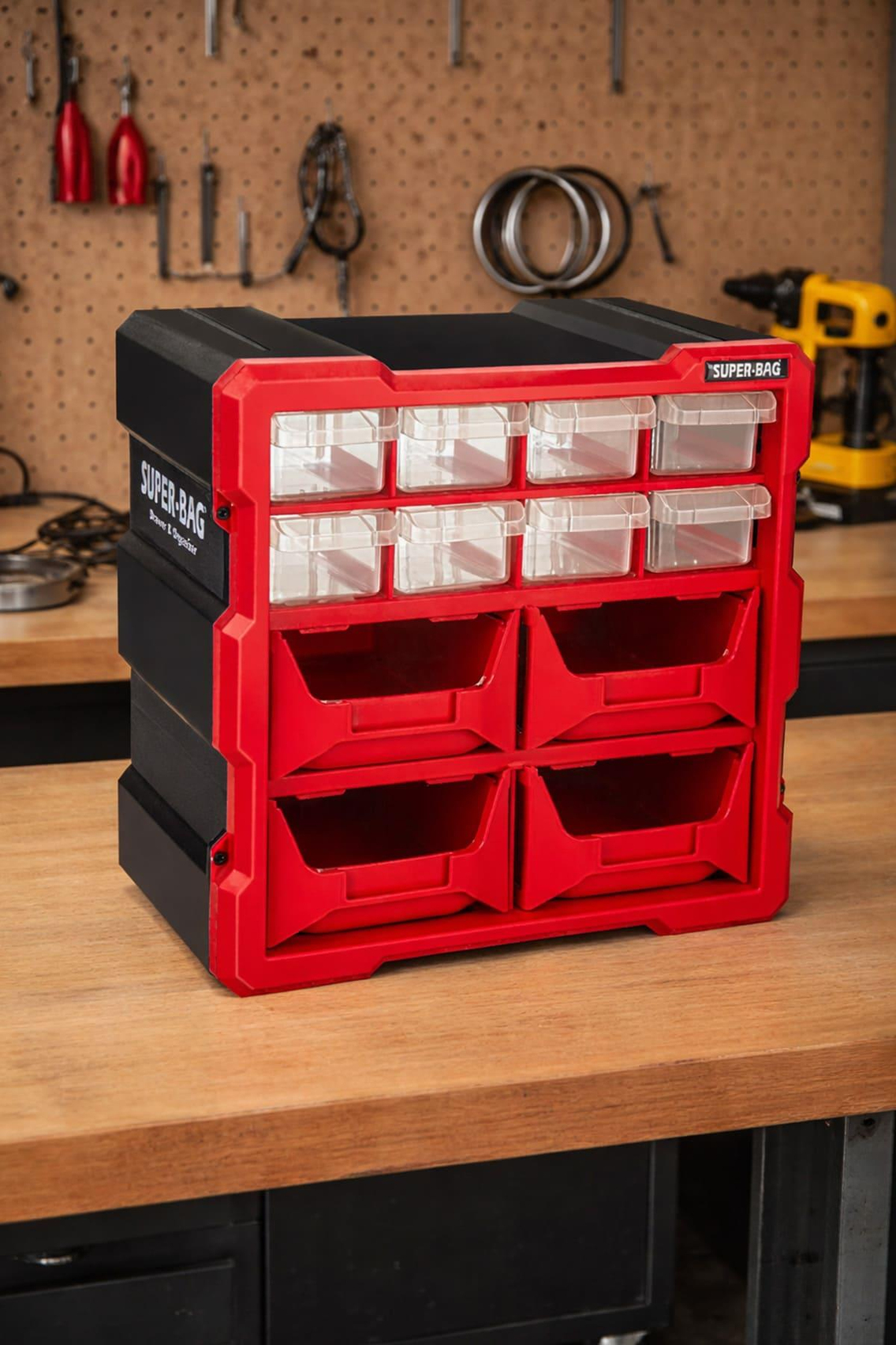 Super-Bag ASR-6009 Monoblok 12 Çekmeceli Organizer Seti | ID6542