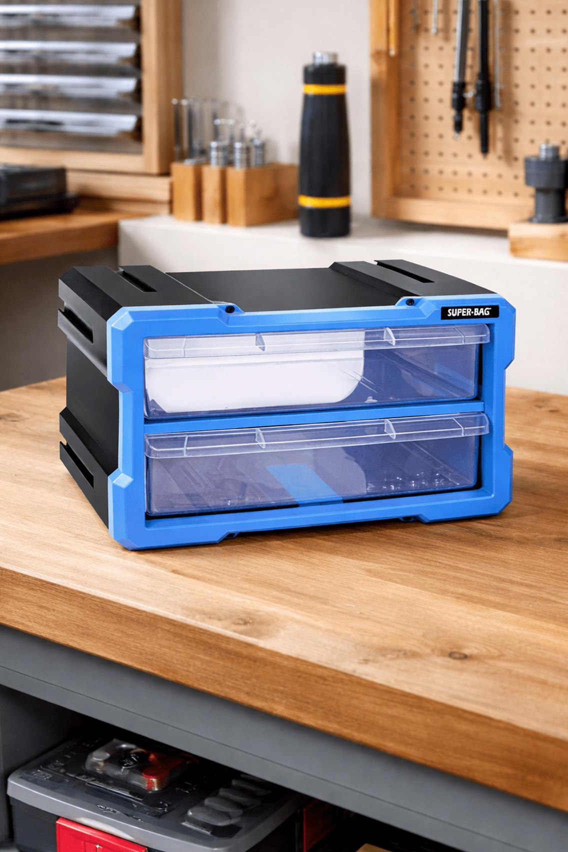 Super-Bag ASR-6012 Monoblok 2 Çekmeceli Organizer Seti | ID6544