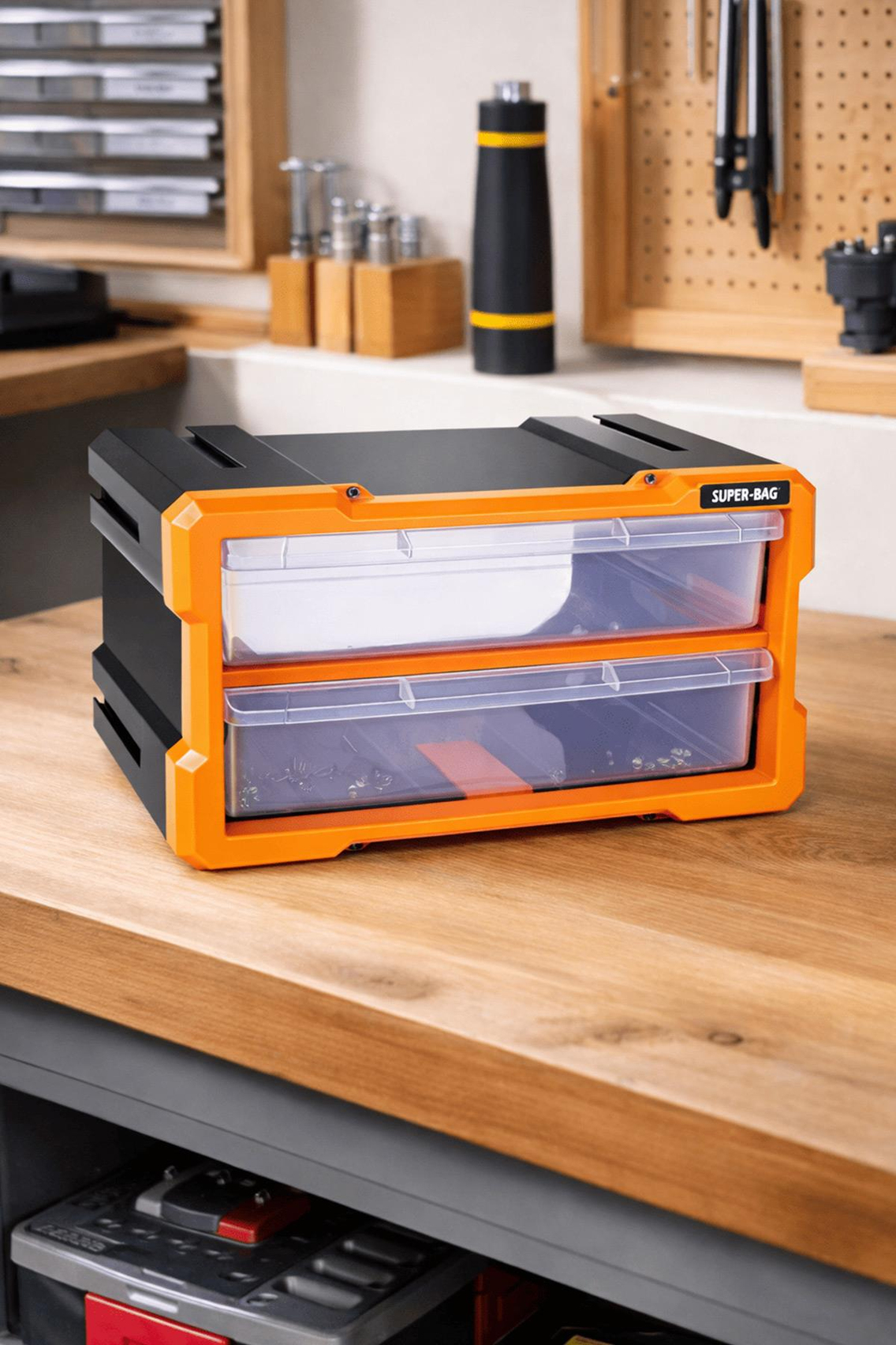 Super-Bag ASR-6012 Monoblok 2 Çekmeceli Organizer Seti | ID6544