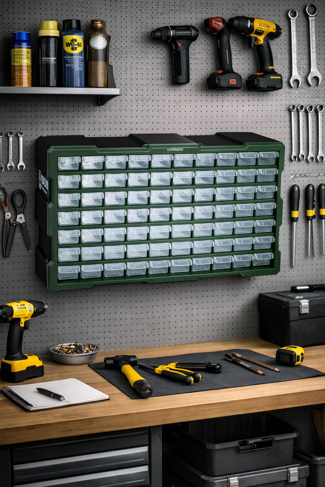 Super-Bag ASR-6015 Monoblok 70 Çekmeceli Organizer Seti | ID6560