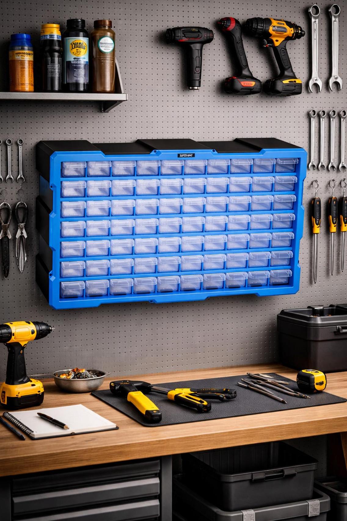 Super-Bag ASR-6015 Monoblok 70 Çekmeceli Organizer Seti | ID6560