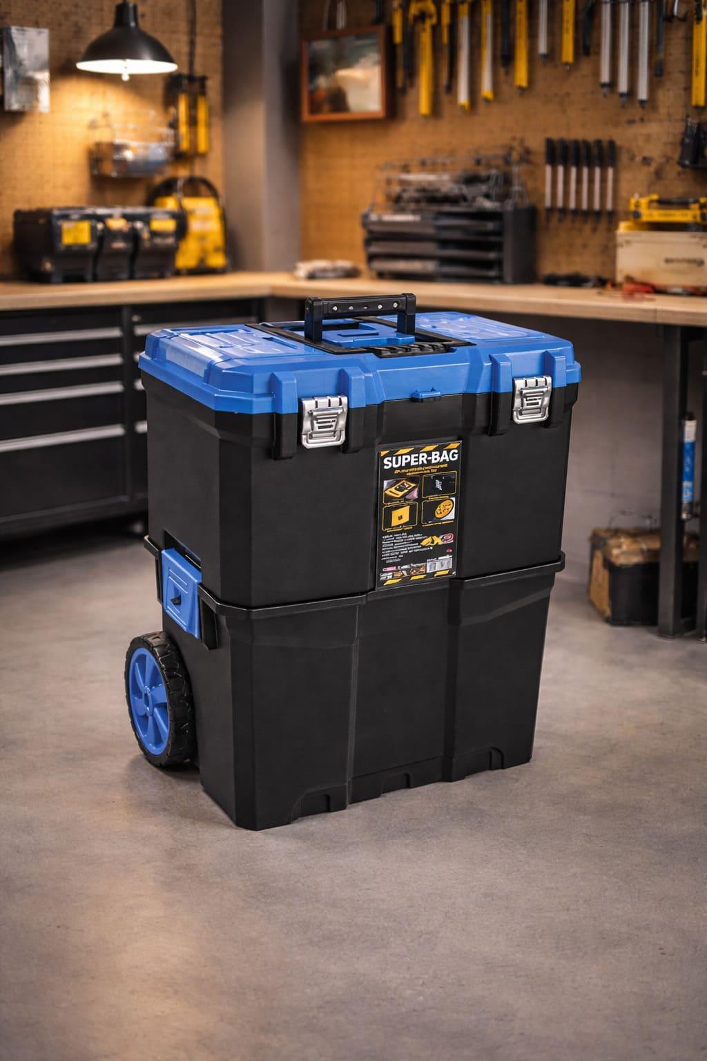 Super-Bag Çift Katlı Tekerlekli Takım Çantası ASR-5039 | ID4689