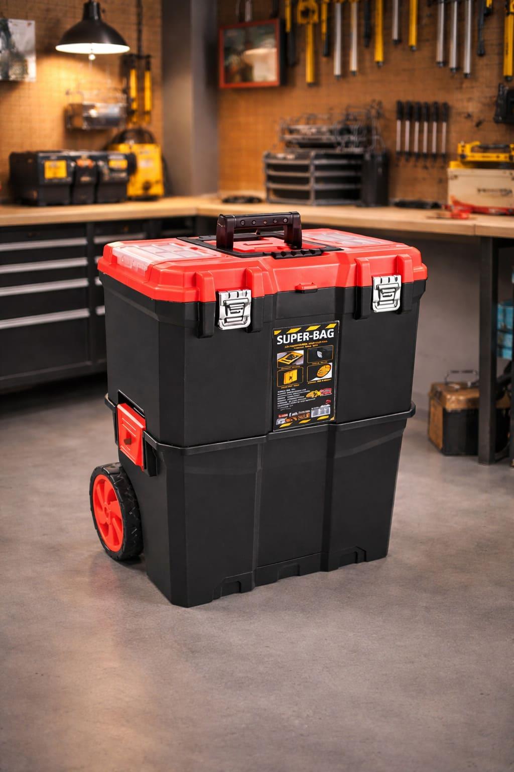 Super-Bag Çift Katlı Tekerlekli Takım Çantası ASR-5039 | ID4689