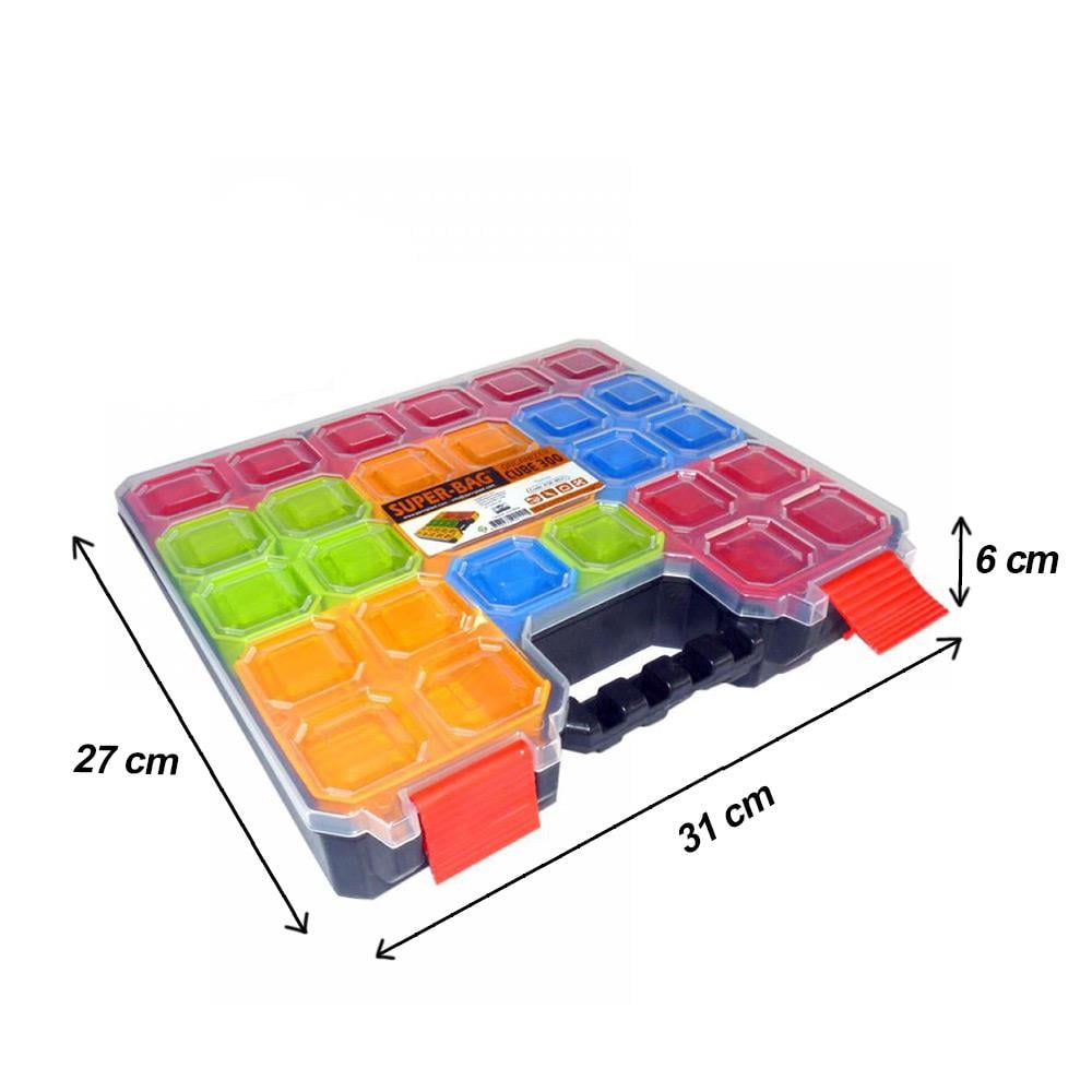 Super-Bag Cube300 20 inç Organizer Takım Çantası - ASR4021 | ID393