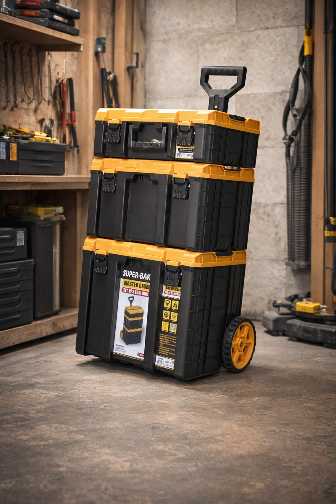 Super-Bag S-M-L Master Case 3'lü Set ASR-6030