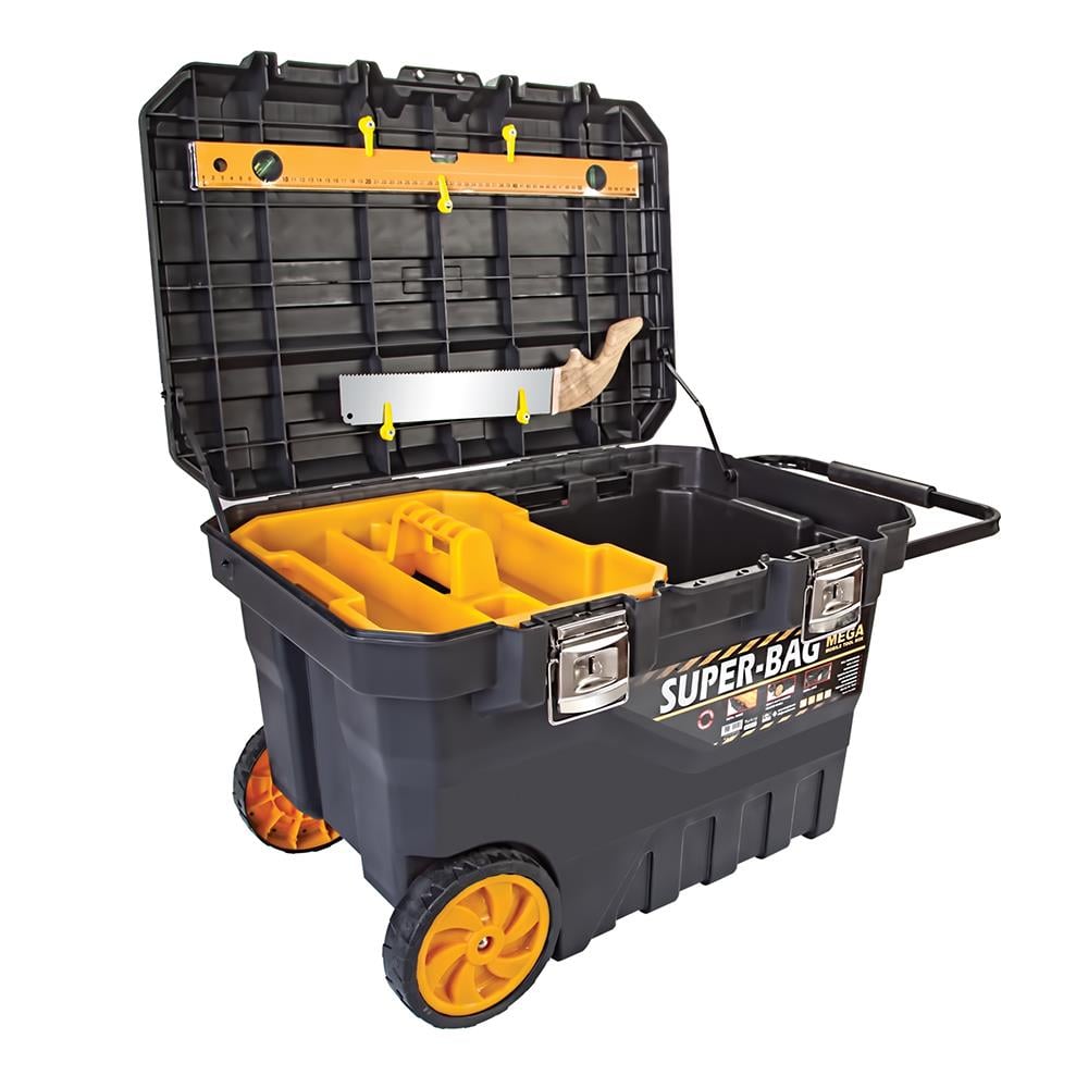 Super-Bag Tekerlekli Mega Metal Kilitli Takım-Alet Çantası - ASR4026 | ID2503