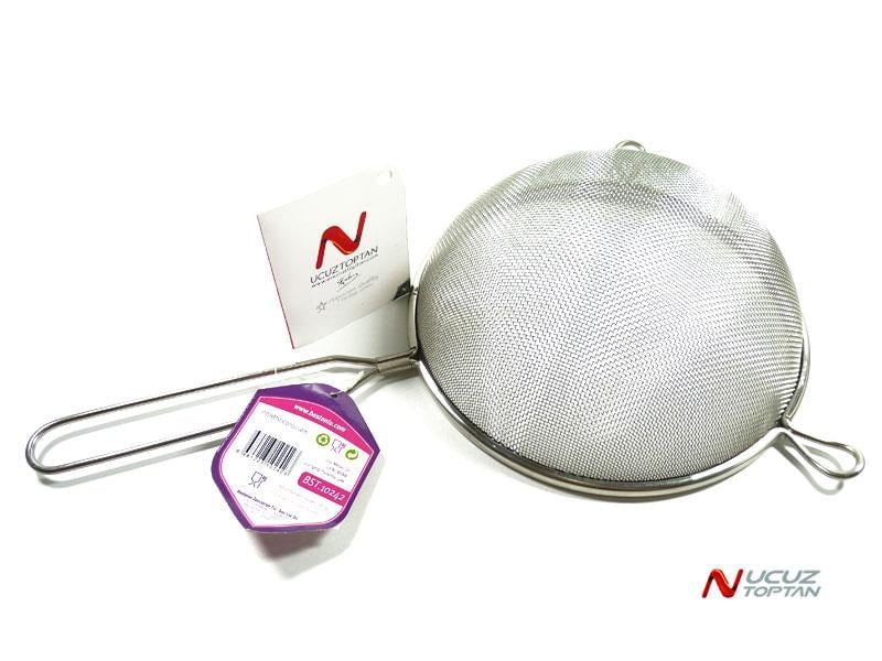 Süzgeç Paslanmaz Metal Saplı Orta 18cm | ID867