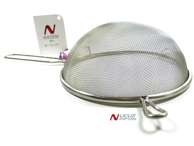 Süzgeç Paslanmaz Metal Saplı Orta 18cm | ID867