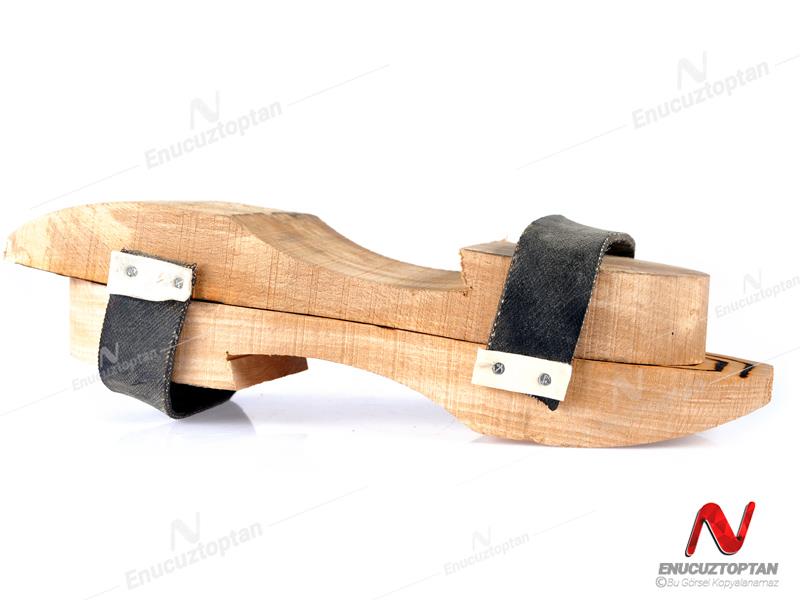Takunya Terlik - Cami, Abdesthane, Hamam Terliği Ahşap 23-27cm | ID4454 