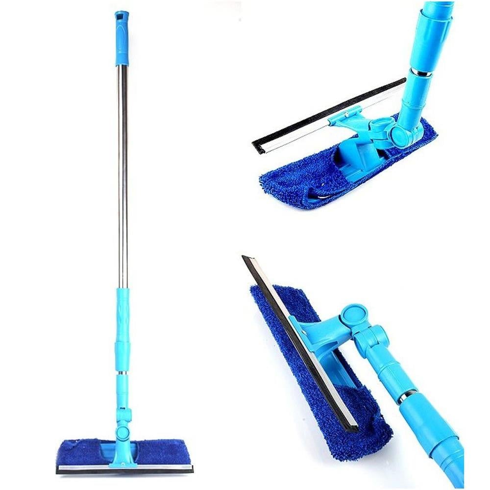 Teleskopik Camsil Mikrofiber Bezli Cam Silme Aparatı | ID5935