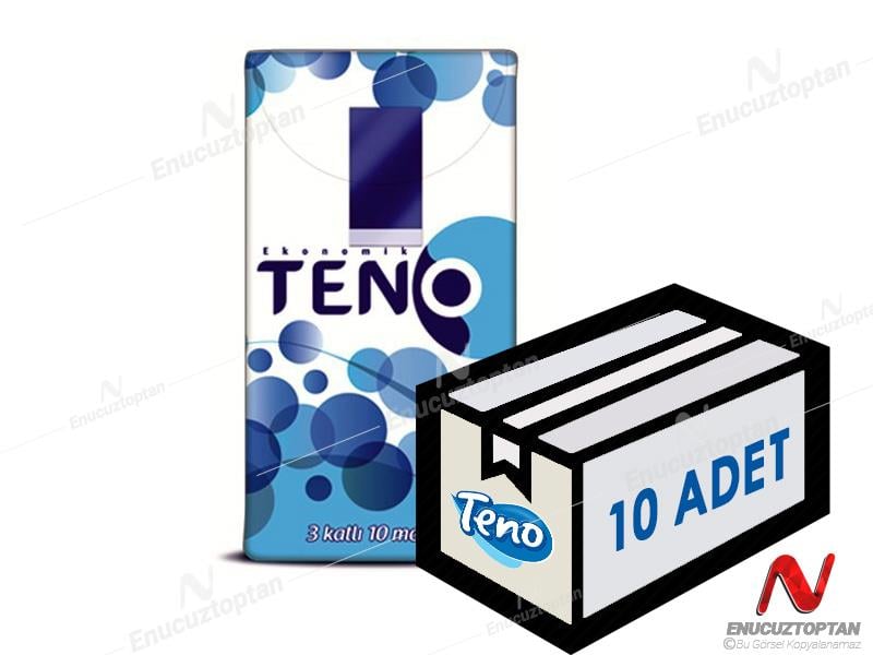 Teno Kağıt Cep Mendil 10' lu Paket | ID4184