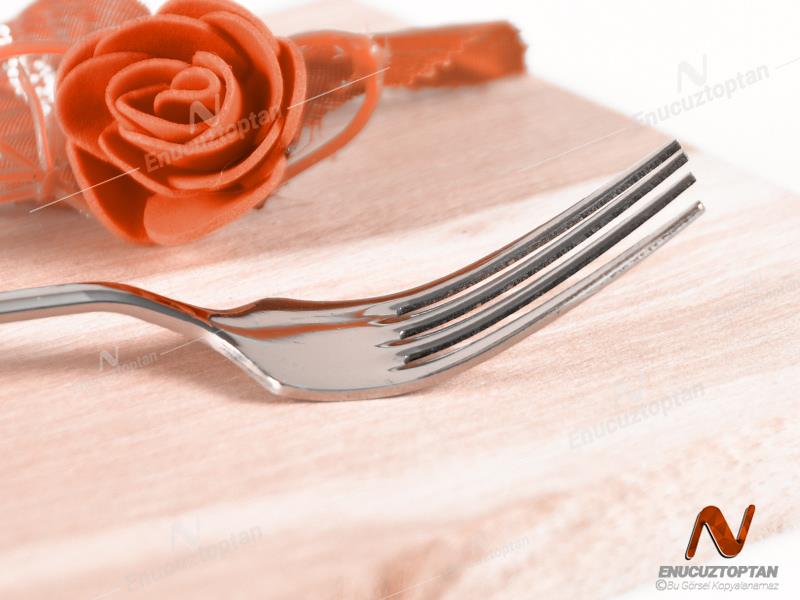 Tercan Okyanus 304 Paslanmaz Çelik Tatlı Çatalı 12li | ID4330