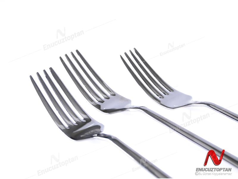 Tercan Okyanus 304 Paslanmaz Çelik Yemek Çatalı 12li | ID4331