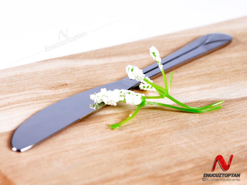 Tercan Sade 430 Paslanmaz Çelik Tatlı Bıçağı 12li  |  ID4309