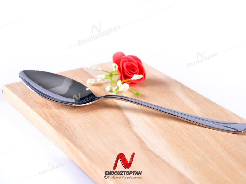 Tercan Sade 430 Paslanmaz Çelik Yemek Kaşığı 12li | ID4348