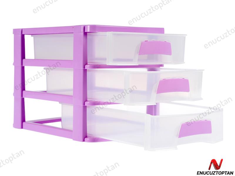 Tonton Çekmece 3 Katlı Organizer Evrak Rafı No:2 - ASR2053 | ID1985