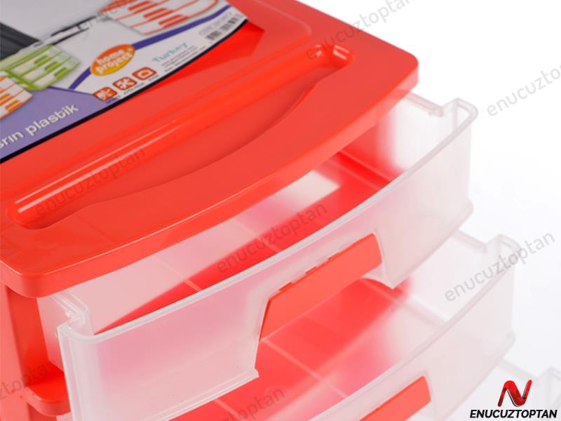 Tonton Çekmece 3 Katlı Organizer Evrak Rafı No:3 - ASR2004 | ID1984